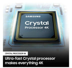 samsung 60” class 4k crystal uhd (2160) led smart tv with hdr