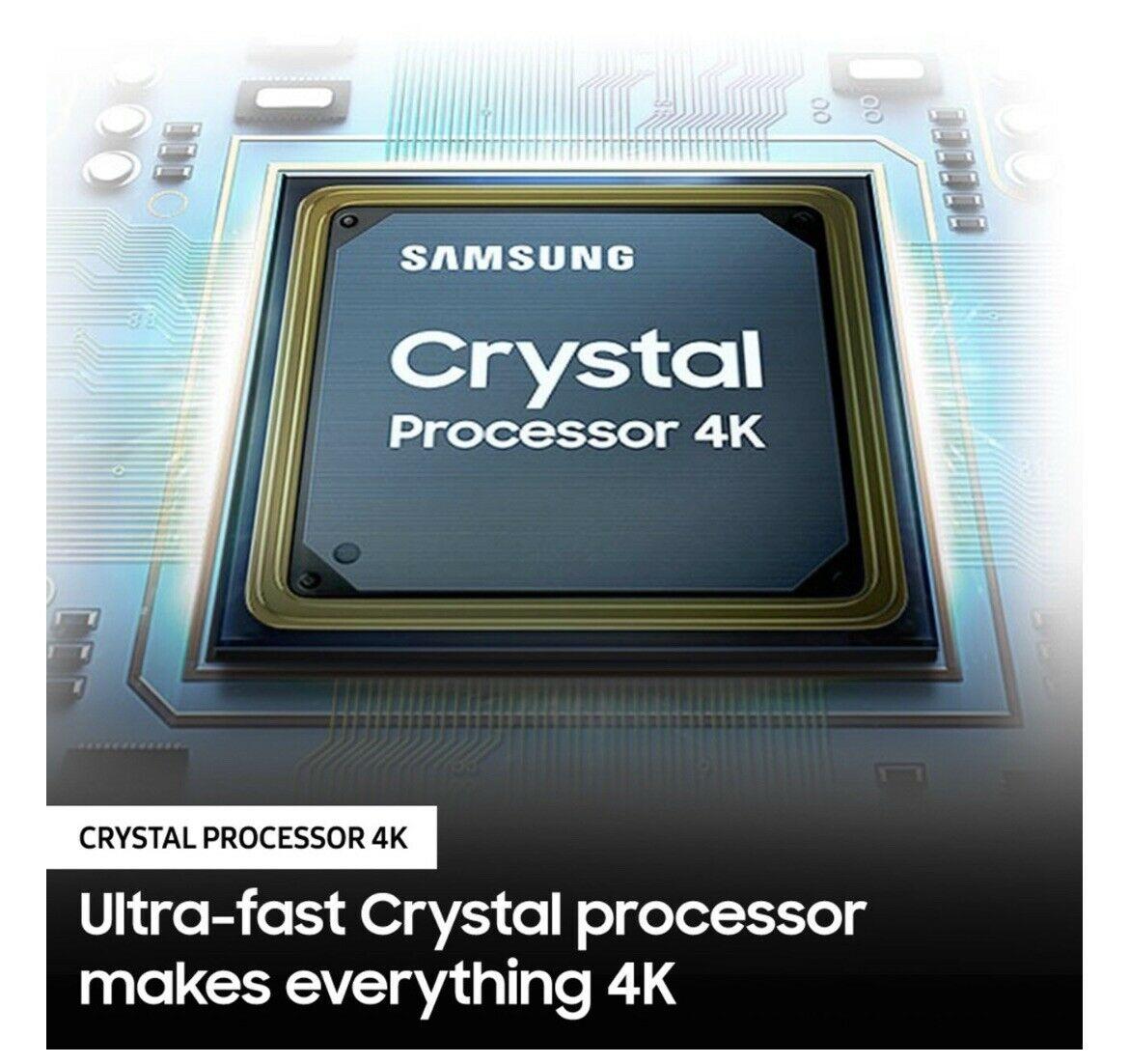 samsung 60” class 4k crystal uhd (2160) led smart tv with hdr