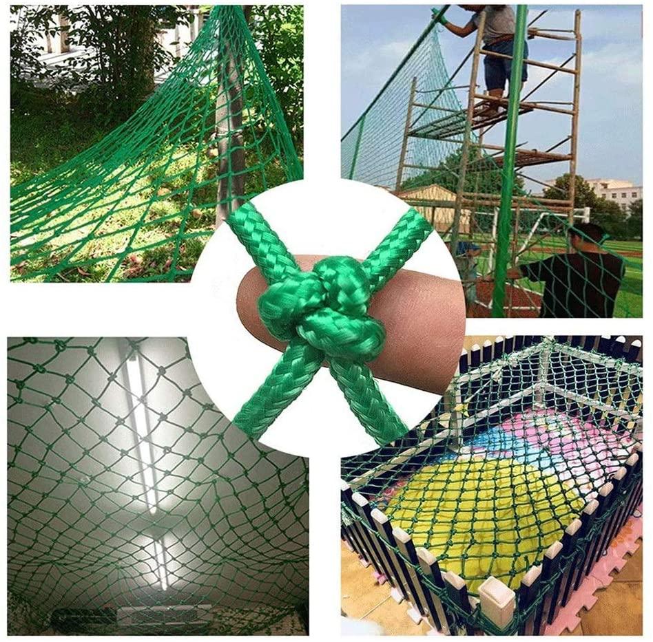 Child Safety Net Protective Net Garden Fence Decoration Net Outdoor Climbing Camping Climbing Net Playground Isolation Detachable Protection Net (mesh 8 cm - Thick 6mm, Multi-Size)