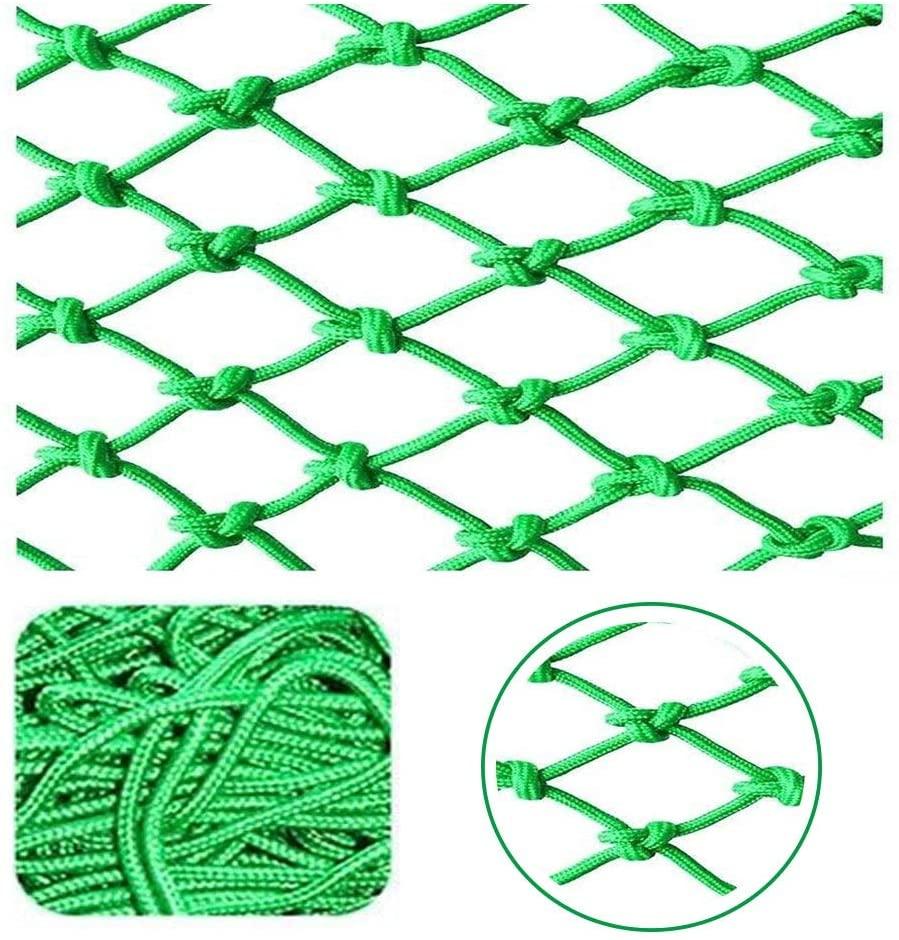 Child Safety Net Protective Net Garden Fence Decoration Net Outdoor Climbing Camping Climbing Net Playground Isolation Detachable Protection Net (mesh 8 cm - Thick 6mm, Multi-Size)
