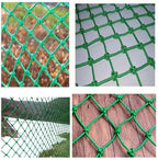 Child Safety Net Protective Net Garden Fence Decoration Net Outdoor Climbing Camping Climbing Net Playground Isolation Detachable Protection Net (mesh 8 cm - Thick 6mm, Multi-Size)