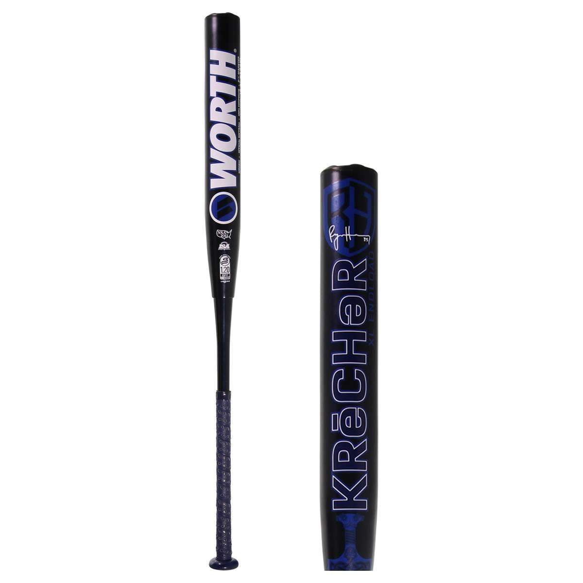 2021 Worth Krecher Ryan Harvey 13.5" XL USSSA 240 Slow Pitch Softball Bat: WRH21U 34" 26 oz.