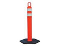 TrafFix Devices 48" Delineator cones (Orange) with 12lb bases. Set of 4 cones / 4 bases.