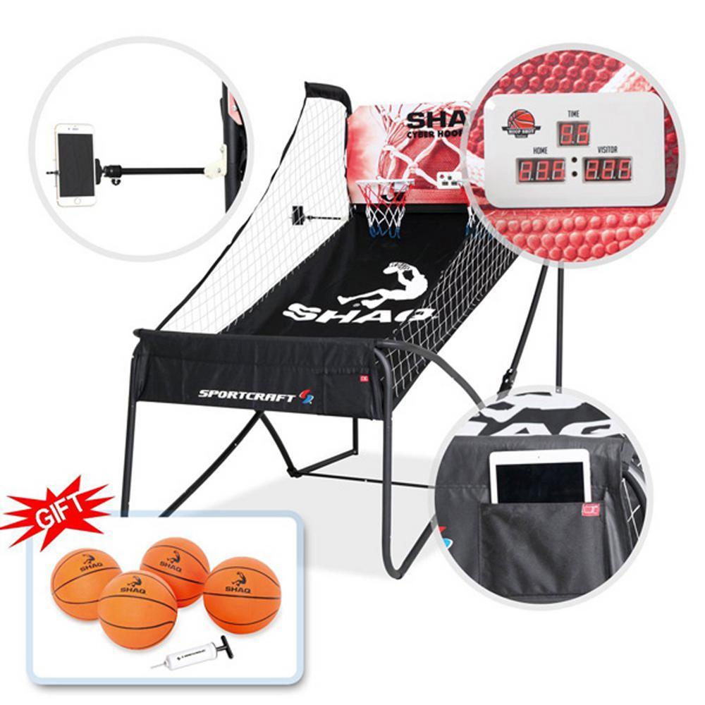 Shaq Double Hoop Shot Cyber Basketball Arcade Traditional and Online App Game Deluxe Premium)