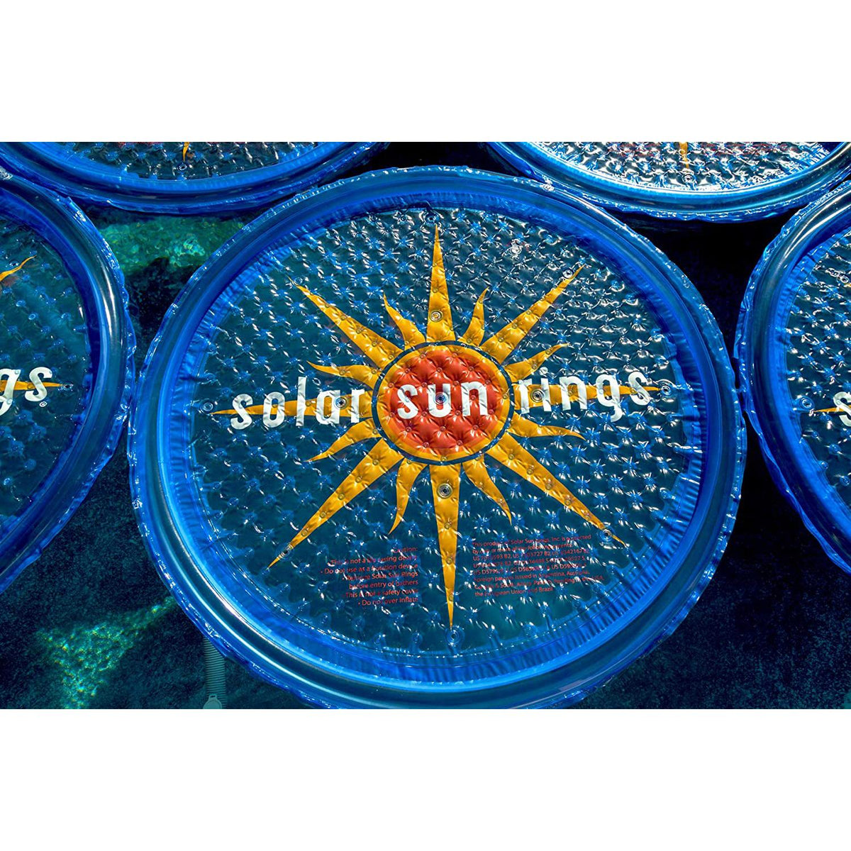 Solar Sun Rings UV Resistant Above Ground Inground Swimming Pool Hot Tub Spa Heating Accessory Circular Heater Solar Cover,