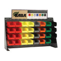 Steel Wheel Weight Assortments Assortment with Bench Top Rack AMM2125 Brand New!