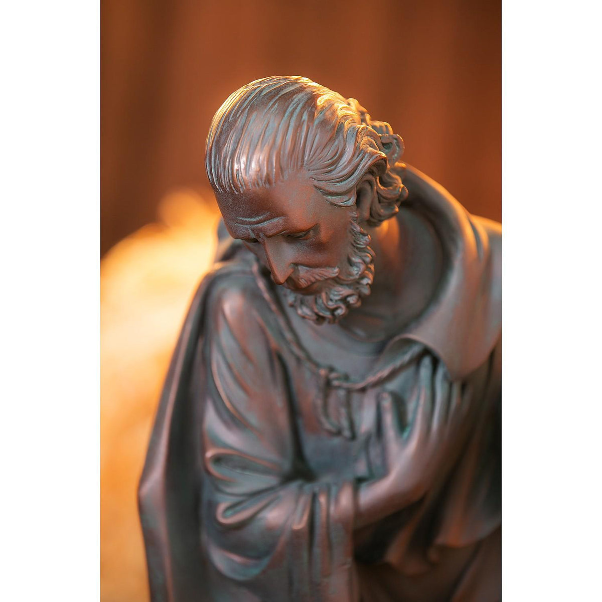 Evergreen Enterprises Brown Polystone Small Nativity Scenes, 3 Pieces