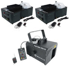 American DJ Fog Fury Jett 700W Vertical Fog Machine w/12 LED's+700 CFM Hazer