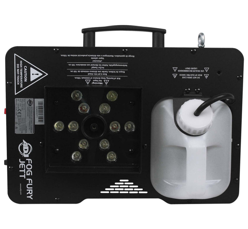 American DJ Fog Fury Jett 700W Vertical Fog Machine w/12 LED's+700 CFM Hazer