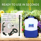 Almarix Electrostatic Sprayer for Disinfectants, Cordless Electrostatic Backpack Sprayer, Battery Powered Electrostatic Sprayer Machine - 2.11 Gal