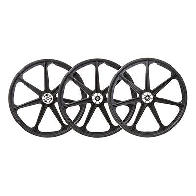 TRIKE MAG WHL SET BLK F/RR-DRIVE &amp; IDLER