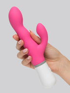 Lovense Nora App Controlled Rechargeable Rotating Rabbit Vibrator, Pink