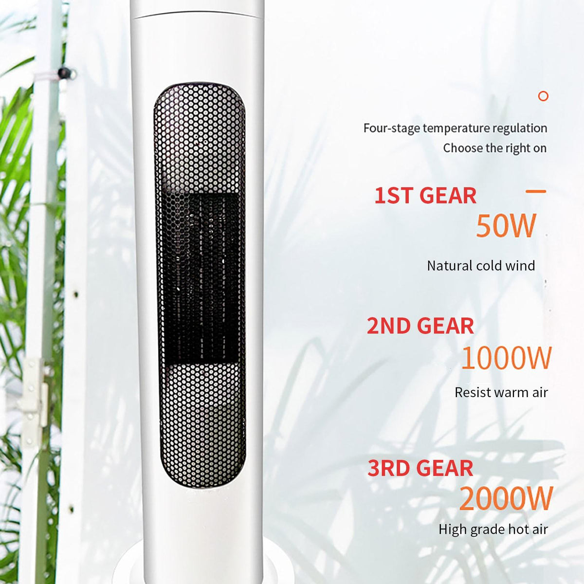 Portable Electric Heaters Space Air Warmer Fan Blower Radiator Heating For Winter - Uscallm Home 2023 A#4470