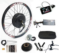 High Power e Bike kit 52v 2000W Electric Bike Conversion kit with KT 40A Sine Wave Controller,KT LCD8H Color Display, 7 Speed flywheel