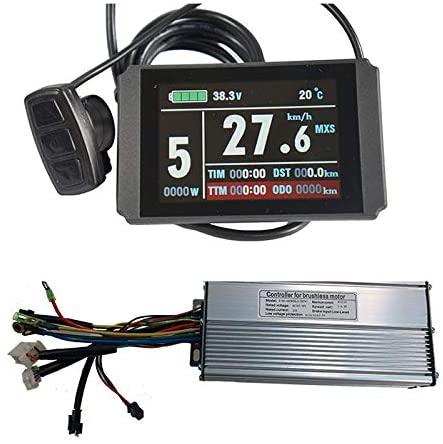 High Power e Bike kit 52v 2000W Electric Bike Conversion kit with KT 40A Sine Wave Controller,KT LCD8H Color Display, 7 Speed flywheel