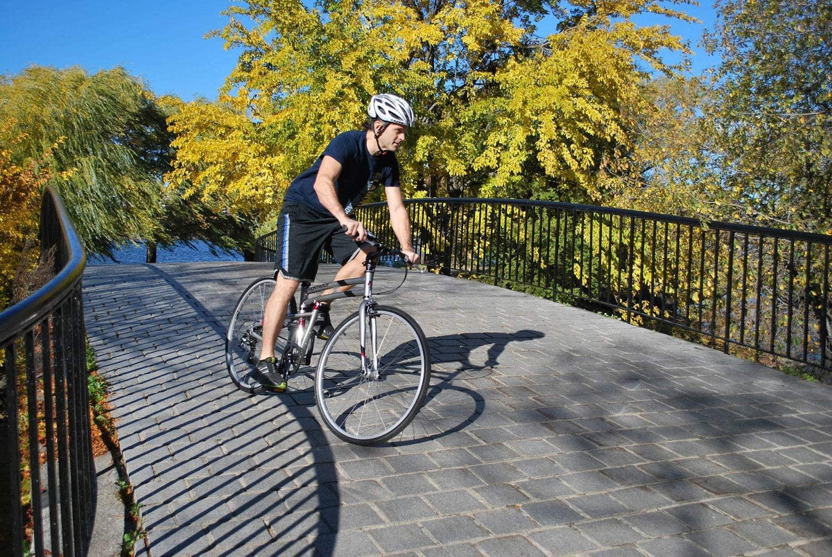 Montague Crosstown Folding 700c Pavement Hybrid Bike Boulder Gray 17"