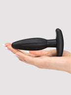 ElectraStim Bi-Polar Electrosex Silicone Noir Rocker Small Butt Plug, Black