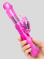 Lovehoney Jessica Rabbit 10 Function Slimline Rabbit Vibrator, Pink