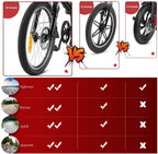 ANCHEER Folding Electric Bike Ebike, 20 Inch Electric Bicycle with 36V 8Ah Removable Lithium-Ion Battery, Ebike with 250W Motor and 7 Speed Gears