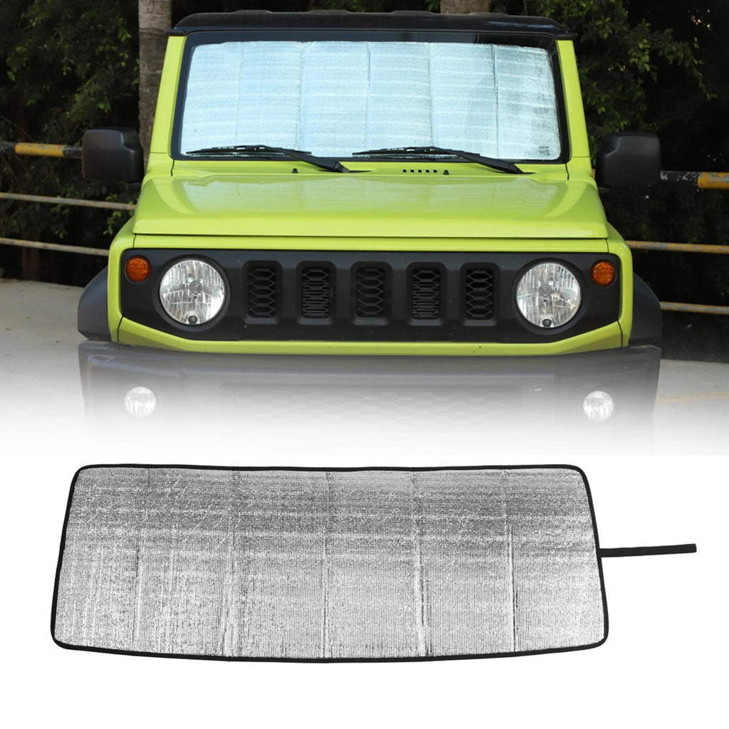 Front Windshield Sunshade Sun Shade Heat Shield Visor Mat For Suzuki Jimny 2019-2023 Generic