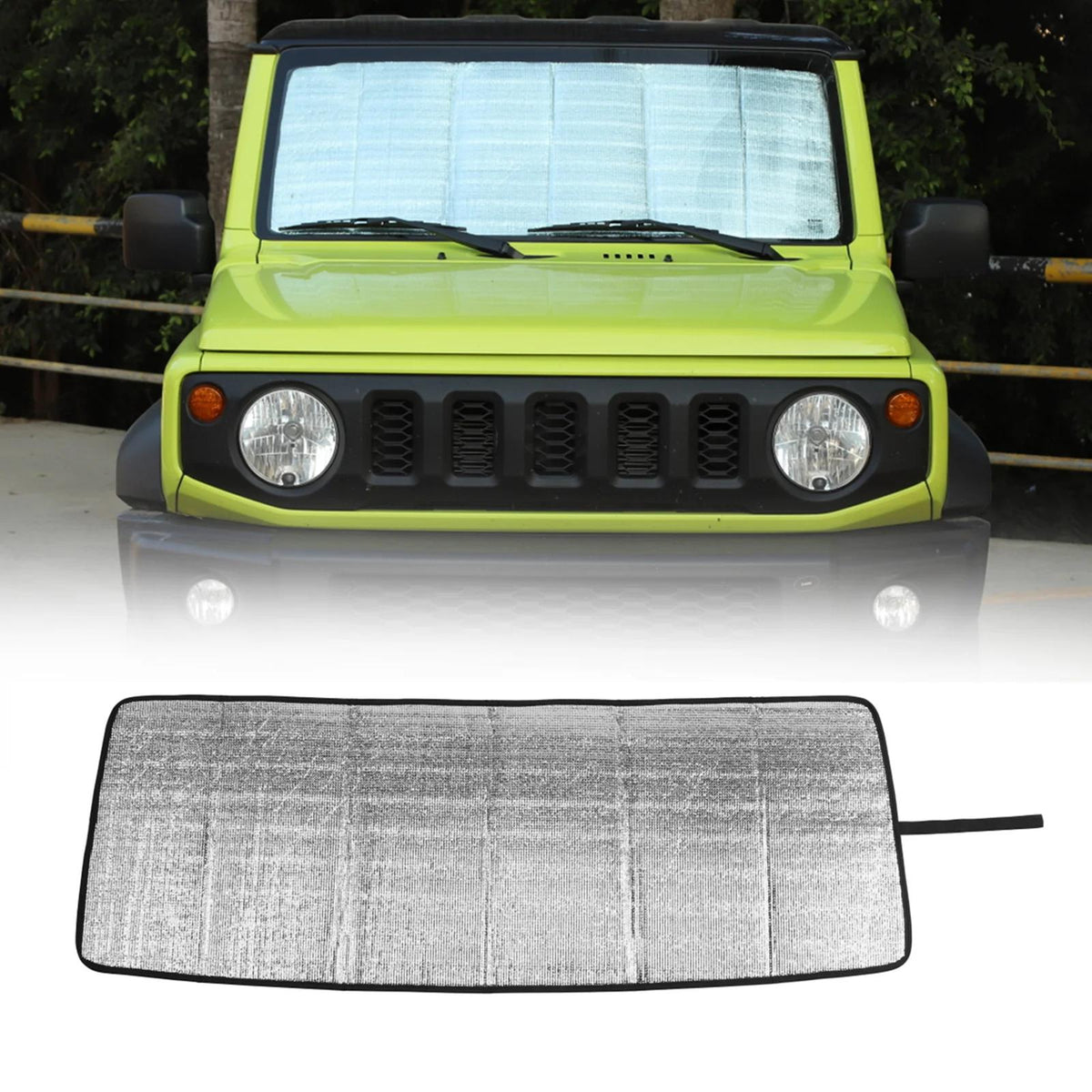 Front Windshield Sunshade Sun Shade Heat Shield Visor Mat For Suzuki Jimny 2019-2023 Generic