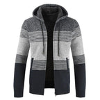 Winter Thick Warm Hooded Cardigan Sweater Coat
