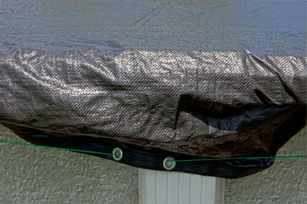 harris pool products mesh winter cover for above ground round pools