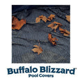 buffalo blizzard 33' round above ground swimming pool leaf net winter cover