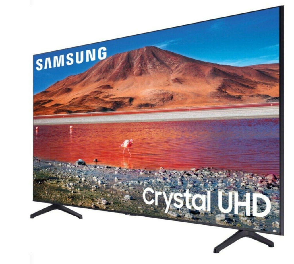 samsung tu7000 43" 4k led smart tv - titan gray