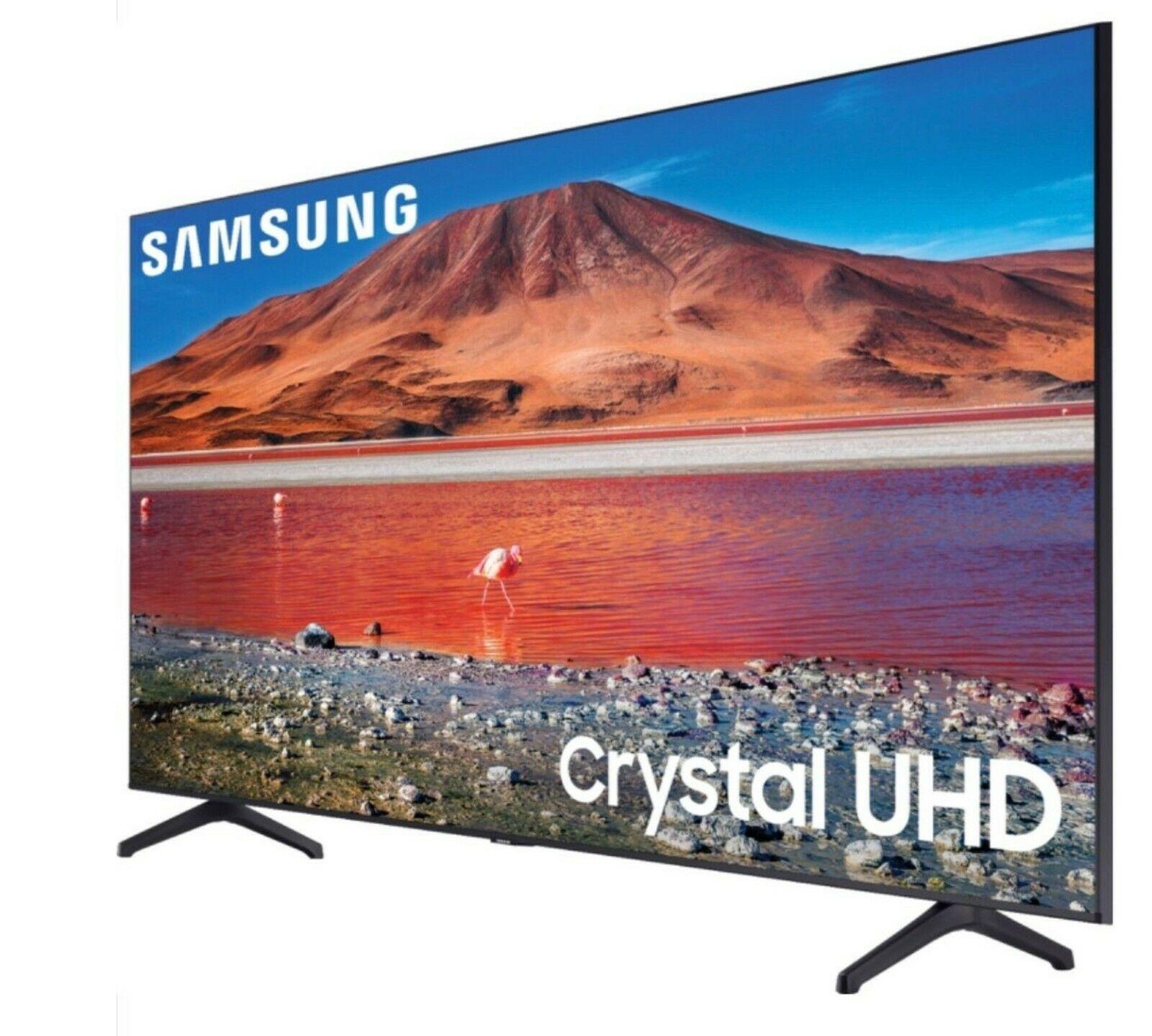 samsung tu7000 43" 4k led smart tv - titan gray