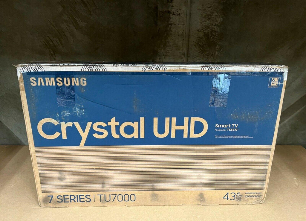 samsung tu7000 43" 4k led smart tv - titan gray