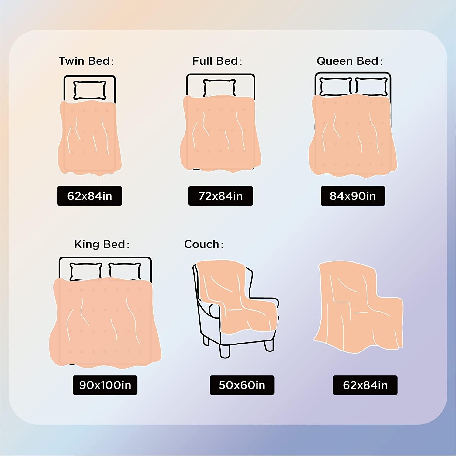 Bedsure Fleece Electric Blanket - Heated Blanket, 10 Heat Settings Heating Blanket with 10 Time Settings, 8hrs Timer Auto Shut Off, Dual Control (90×100 inches, Grey)