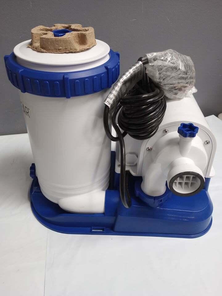 bestway 58392e flowclear 2500 gph above ground swimming pool water filter pump