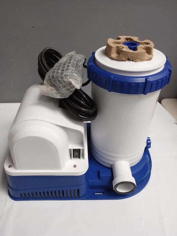 bestway 58392e flowclear 2500 gph above ground swimming pool water filter pump