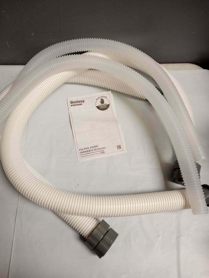 bestway 58392e flowclear 2500 gph above ground swimming pool water filter pump