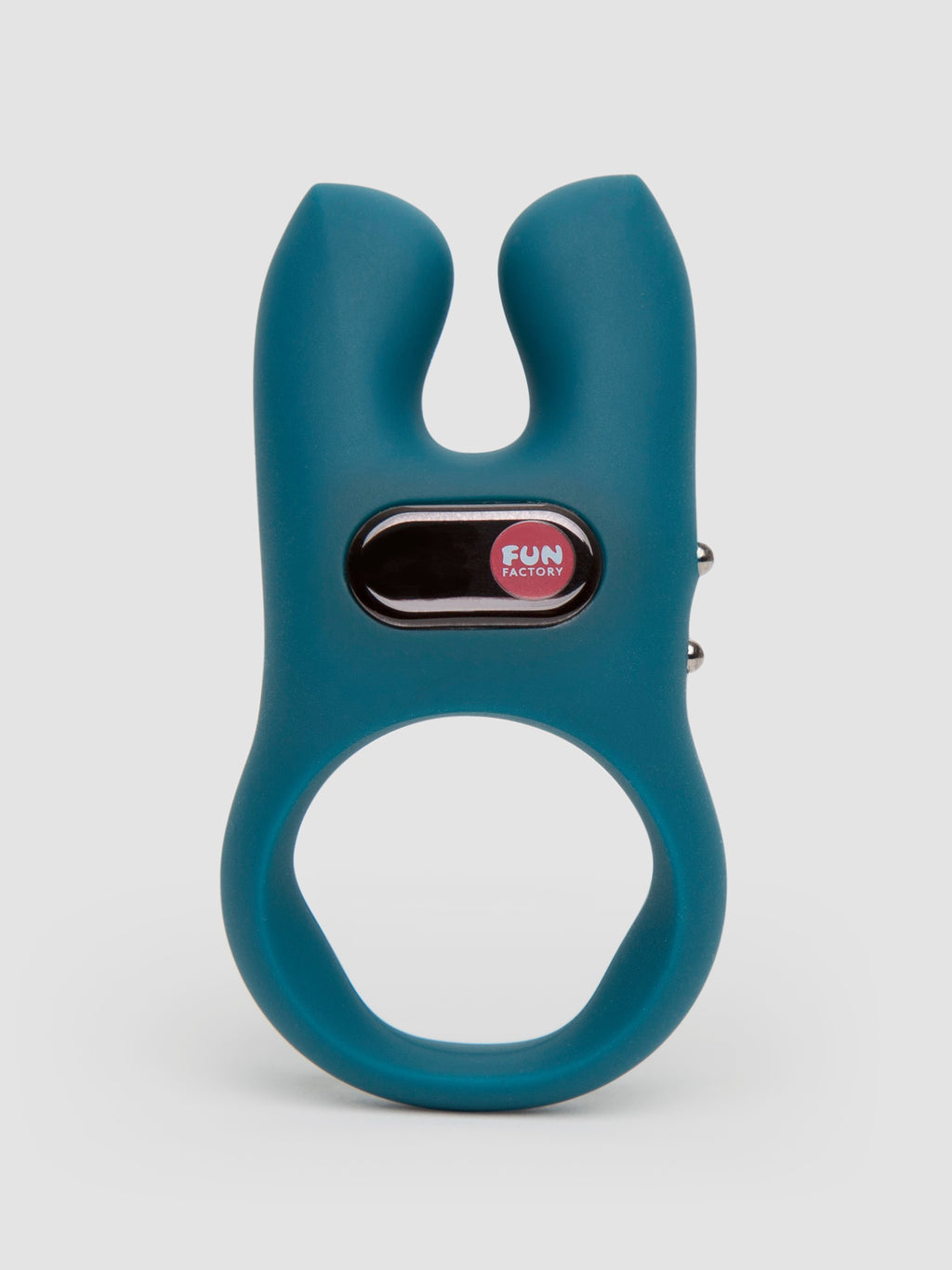 Fun Factory NOS Couple's Silicone Cock Ring, Blue