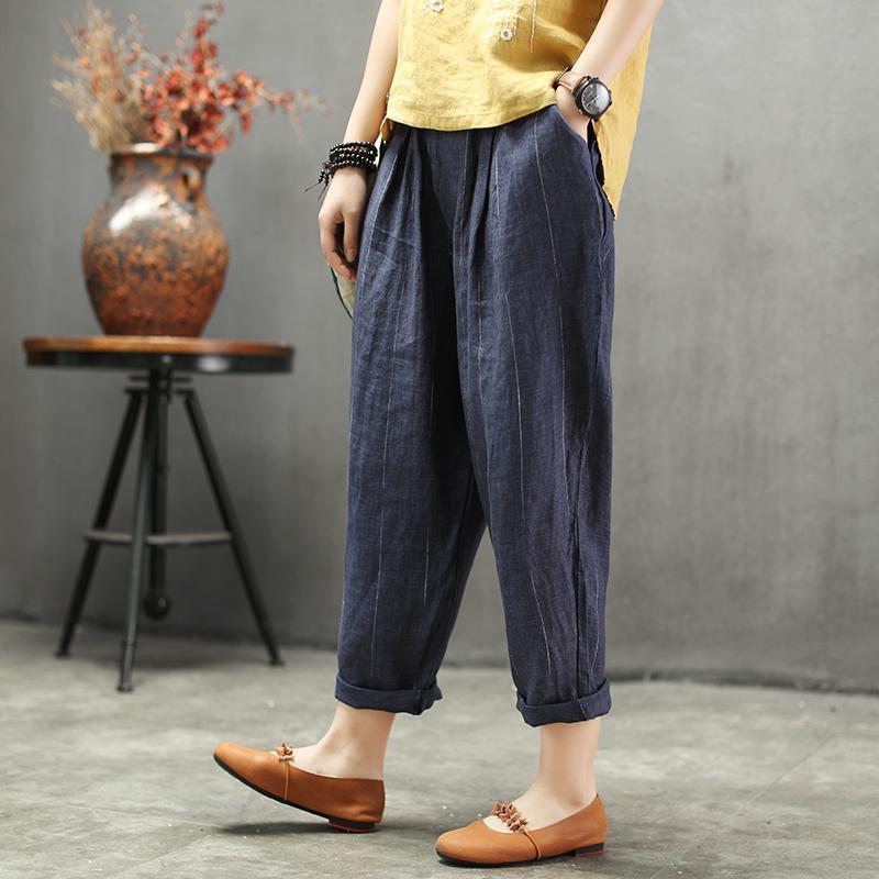 summer casual pants loose section wild pants