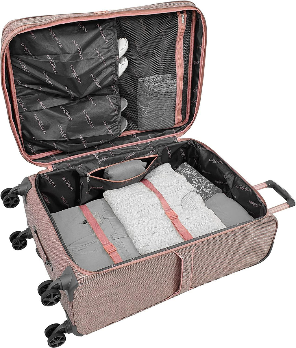 Yorkshire 4 Piece Set, Rose Charcoal