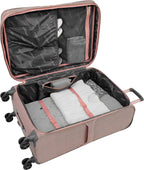Yorkshire 4 Piece Set, Rose Charcoal