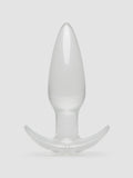 BASICS Clear T-Bar Butt Plug, Clear