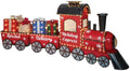 Pre-Lit LED  Christmas Holiday Express 80" Outdoor Train Set Yard Decor