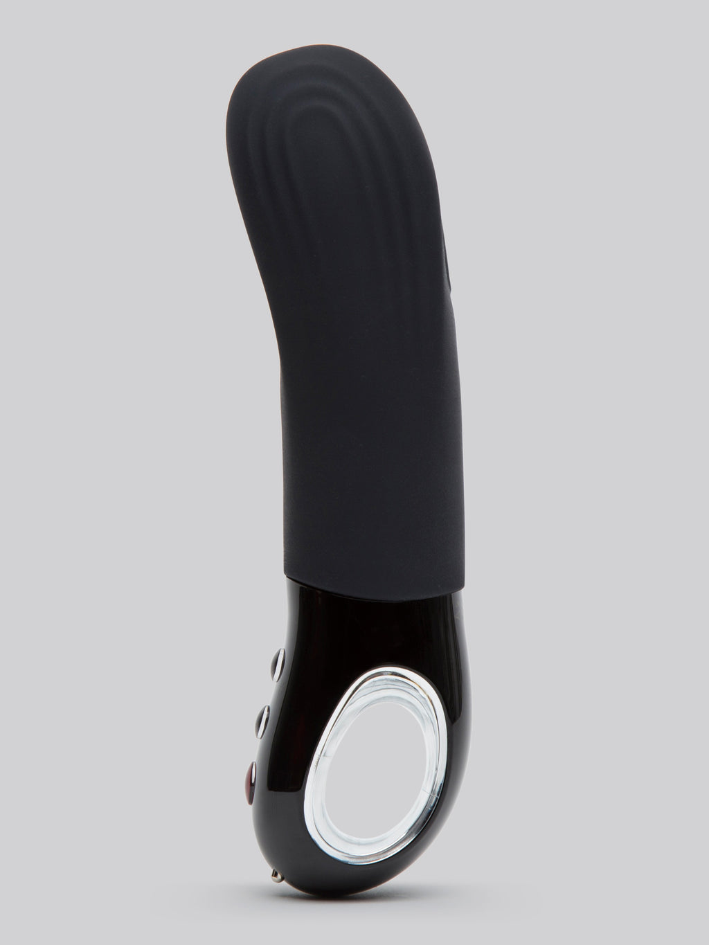 Fun Factory Manta Black Rechargeable Vibrating Male Stroker , Black