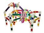 PUPPIES IN BLOOM Puppy Play Gym - Play Station for Early Stimulation &amp; Neurological Development Gym ONLY! Toys are NOT Included.