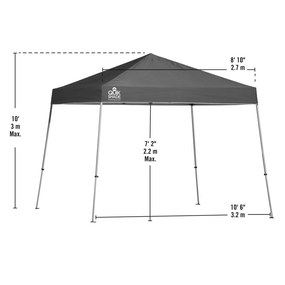 Weekender Elite 12 ft. x 12 ft. Navy Blue Instant Canopy