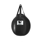 PROLAST Heavy Punching Bag WrecBall Body Snatcher Professional Boxing Training Muay Thai MMA Specialty - Filled (Black )