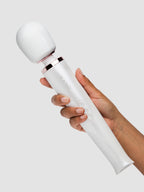 Le Wand Rechargeable Massage Wand Vibrator, White | White