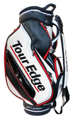 Tour EdExotics Staff Bag  2021 (White/Red/Black,  4-way top) NEW