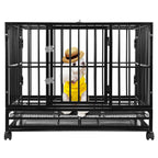 BestPet 48" Heavy Duty Dog Pet Cat Bird Crate CaKennel HB
