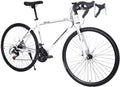 Ongmies 700C Wheels Road Bicycle, Begasso s Aluminum Alloy Frame, 21 Speed Disc Brakes Road Bike, for Men&amp;Women