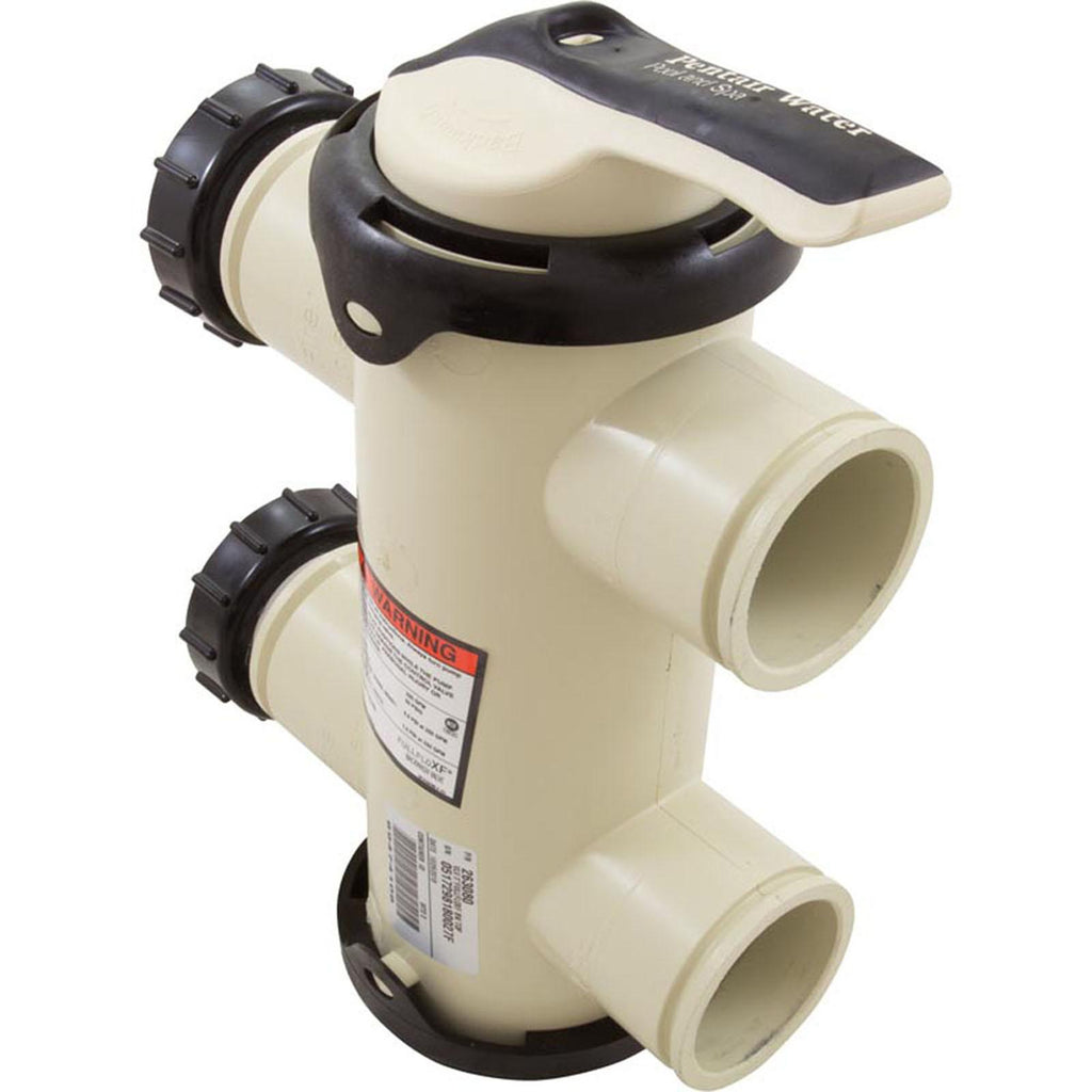 PENTAIR POOL PRODUCTS Backwash Valve, Pentair FullFloXF, w/2" Unions